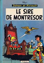 Johan et Pirlouit -8a1963- Le sire de Montrésor