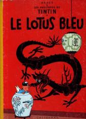 Tintin (Historique) -5B30- Le lotus bleu