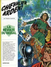 Chevalier Ardent -11a1982- La révolte du vassal