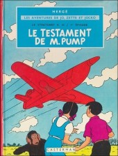 Jo, Zette et Jocko (Les Aventures de) -1B40- Le testament de M. Pump
