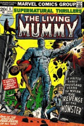 Supernatural Thrillers (Marvel Comics - 1972) -5- The Living Mummy: the revenge of the monster!