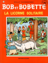 Bob et Bobette (3e Série Rouge) -214- La licorne solitaire