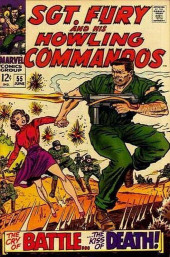 Sgt. Fury and his Howling Commandos (1963) -55- The Cry of Battle, the Kiss of Death !