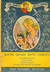 L'hebdomadaire des grands récits -recueil- Jean valhardi détective : quatre grands récits complets