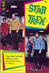 Star Trek (1967) (Gold Key) -8- They Stand Helpless Before an Alien Who Dooms Them.. To Infancy!