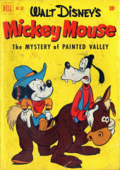 Four Color Comics (2e série - Dell - 1942) -352- Walt Disney's Mickey Mouse - The Mystery of Painted Valley