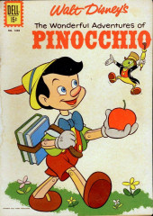 Four Color Comics (2e série - Dell - 1942) -545- Walt Disney's The Wonderful Adventures of Pinocchio
