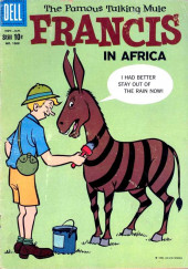 Four Color Comics (2e série - Dell - 1942) -1068- Francis, the Famous Talking Mule - In Africa