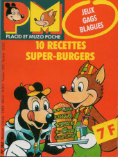 Placid et Muzo (Poche) -262- 10 recettes super-burgers
