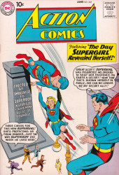 Action Comics (1938) -265- The Day Supergirl Revealed Herself!
