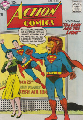 Action Comics (1938) -243- The Lady and the Lion!