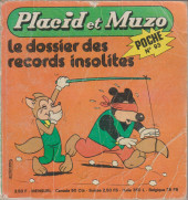 Placid et Muzo (Poche) -93- le dossier des records insolites