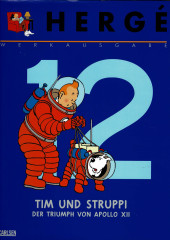 Hergé - Werkausgabe (Intégrale en allemand) -12- Reiseziel Mond/Schritte auf dem Mond/Der Triumph von Apollo