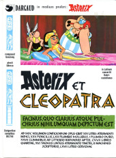 Astérix (en latin) -6- Asterix et Cleopatra