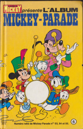Mickey Parade -3REC06- 3e série - Album N°6 (n°83,84 et 85)