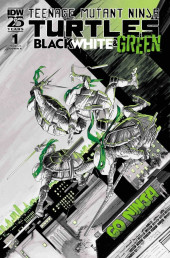 Teenage Mutant Ninja Turtles: Black, White, & Green -1- Issue #1