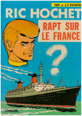 Ric Hochet -6b1979- Rapt sur le France