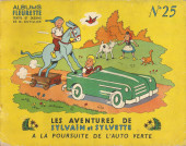 Sylvain et Sylvette (albums Fleurette) -25a 1961- A la poursuite de l'auto verte