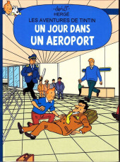 Tintin - Pastiches, parodies & pirates -b2017- Un jour dans un aéroport