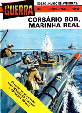 Guerra -365- Corsario Bob, marinha real