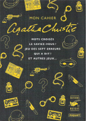 Hercule Poirot -HS- Mon cahier Agatha Christie - Mots croisés-Le saviez-vous ?-Jeu des sept erreurs-Qui a dit ? et autres jeux...