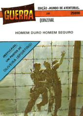 Guerra -295- Homem duro homem seguro