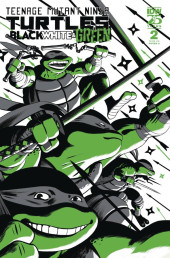 Teenage Mutant Ninja Turtles: Black, White, & Green -2- Issue #2