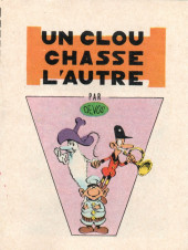 Mini-récits et stripbooks Spirou -MR1673- Un clou chasse l'autre