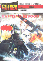 Guerra -180- Baptismo de fogo