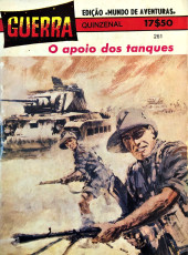 Guerra -261- O apoio dos tanques