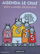 Le chat (Geluck) - Agenda Le Chat 2025 l annee prochaine