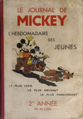 (Recueil) Mickey (Le Journal de) (1934) -2- 2ème année (du n°53 au n°104)