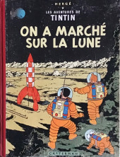 Tintin (Historique) -17B12- On a marché sur la Lune