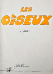 Les oiseux - Les Oiseux