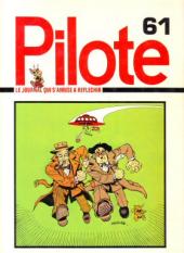 (Recueil) Pilote (Album du journal - Édition française cartonnée) -61- Reliure n°61