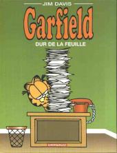 Garfield (Dargaud) -30- Dur de la feuille