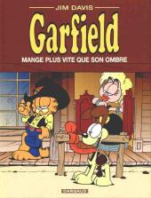 Garfield (Dargaud) -34- Garfield mange plus vite que son ombre