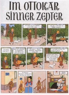 Extrait de Tintin (en langues régionales) -8Alsacien- Im Ottokar sinner zepter