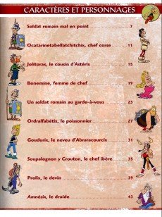 Extrait de Astérix (Collection Atlas - Statuettes) -2- La Gaule et l'Empire Romain avec Astérix