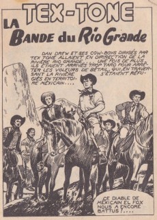 Extrait de Tex-Tone (Impéria) -44- La bande du Rio Grande