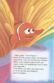 Extrait de Disney club du livre - Le Monde de Nemo