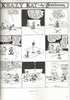 Extrait de Krazy & Ignatz (2002) -INT06a- 1929-1930: A Mice, a Brick, a Lovely Night