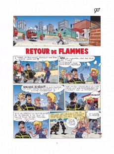 Extrait de Les pompiers -11- Flammes au volant