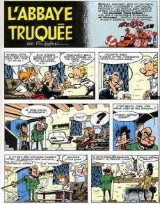 Extrait de Spirou et Fantasio -22a1980- L'abbaye truquée