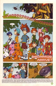 Extrait de Digimon (en comics) -4- Birdramon arrive !