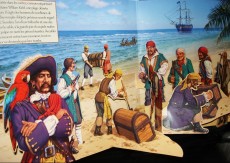 Extrait de Vivez l'histoire (pop-up) - Pirates à l'horizon