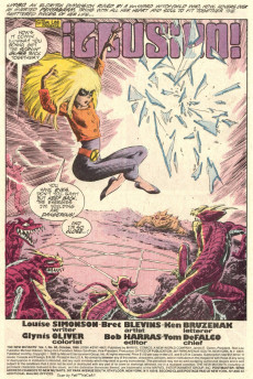 Extrait de The new Mutants (1983) -68- Illusion!