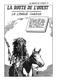 Extrait de La route de l'Ouest (Aventures et Voyages) -27- La longue chasse