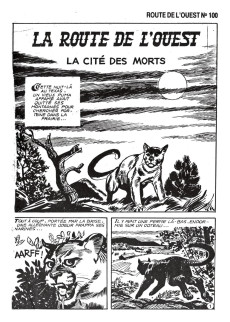 Extrait de La route de l'Ouest (Aventures et Voyages) -100- La cité des morts