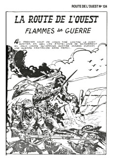 Extrait de La route de l'Ouest (Aventures et Voyages) -124- Flammes de guerre